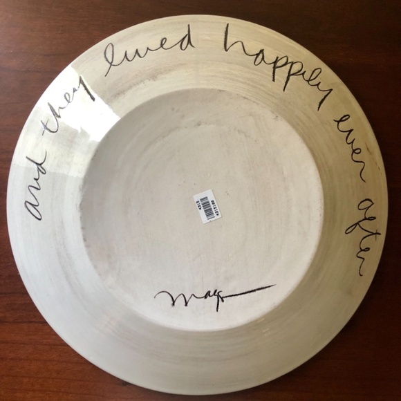 Married Couple, hand made plate. 10.5” diameter (stand included) - Picture 3 of 9